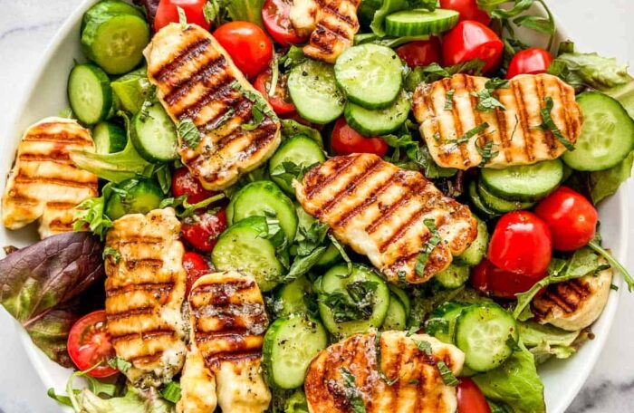Halloumi Salad