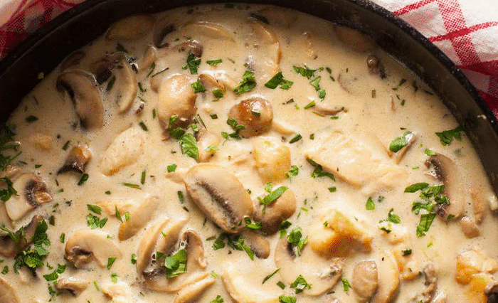 Mushroom creamy